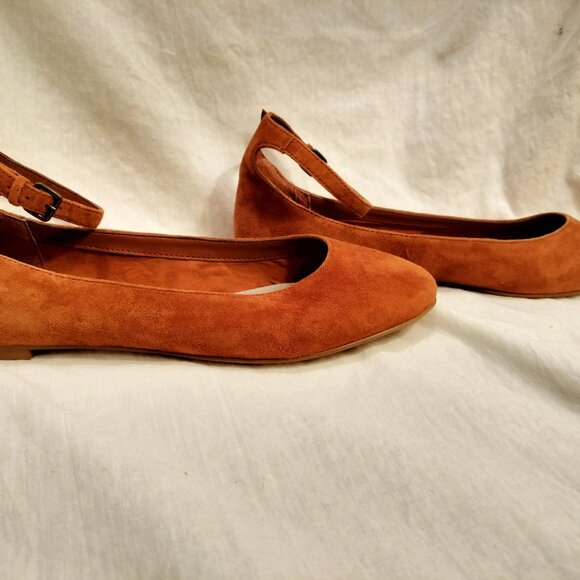 Treasure & Bond Ballet Flats with Ankle Strap NWOT - Picture 7 of 10